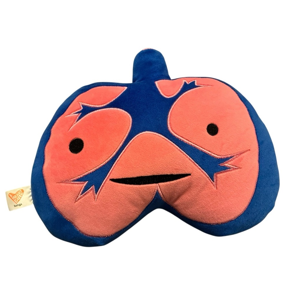 I Heart Guts Lungs Plush - I‎ Lung You Organ Stuffed Toy Pillow